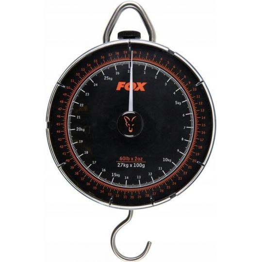 WAGA ZEGAROWA FOX DIAL SCALES 60lb 27kg
