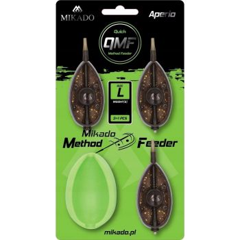 ZESTAW MIKADO METHOD FEEDER APERIO Q.M.F L 3x60g