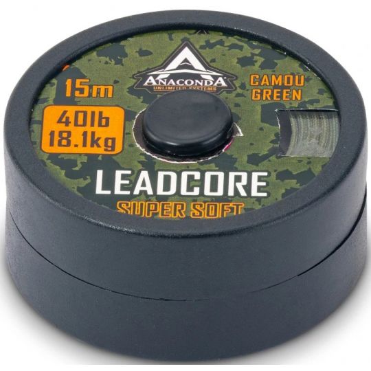 LEADCORE ANACONDA Z RDZENIEM SOFT CAMOU 5m 40lb