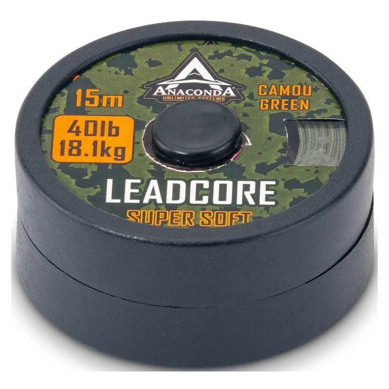 LEADCORE ANACONDA Z RDZENIEM SOFT CAMOU 5m 50lb