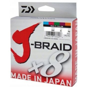 PLECIONKA DAIWA J-BRAID X8 0,16mm 150m MULTI COLOR