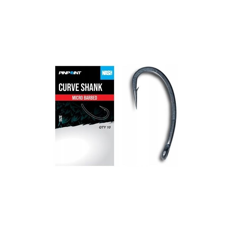 HACZYKI NASH CURVE SHANK SIZE 2 MICRO BARB