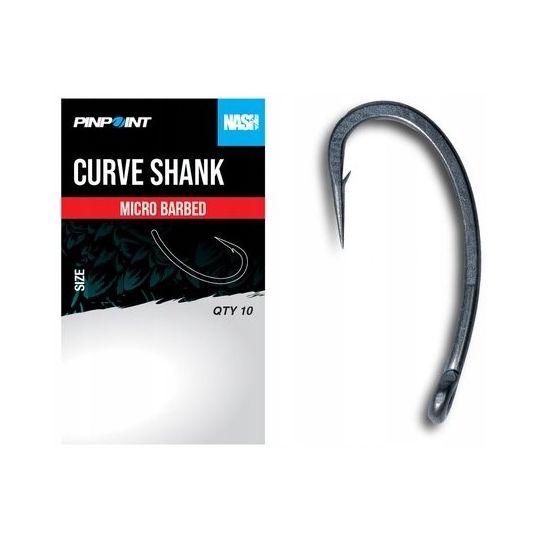 HACZYKI NASH CURVE SHANK SIZE 2 MICRO BARB