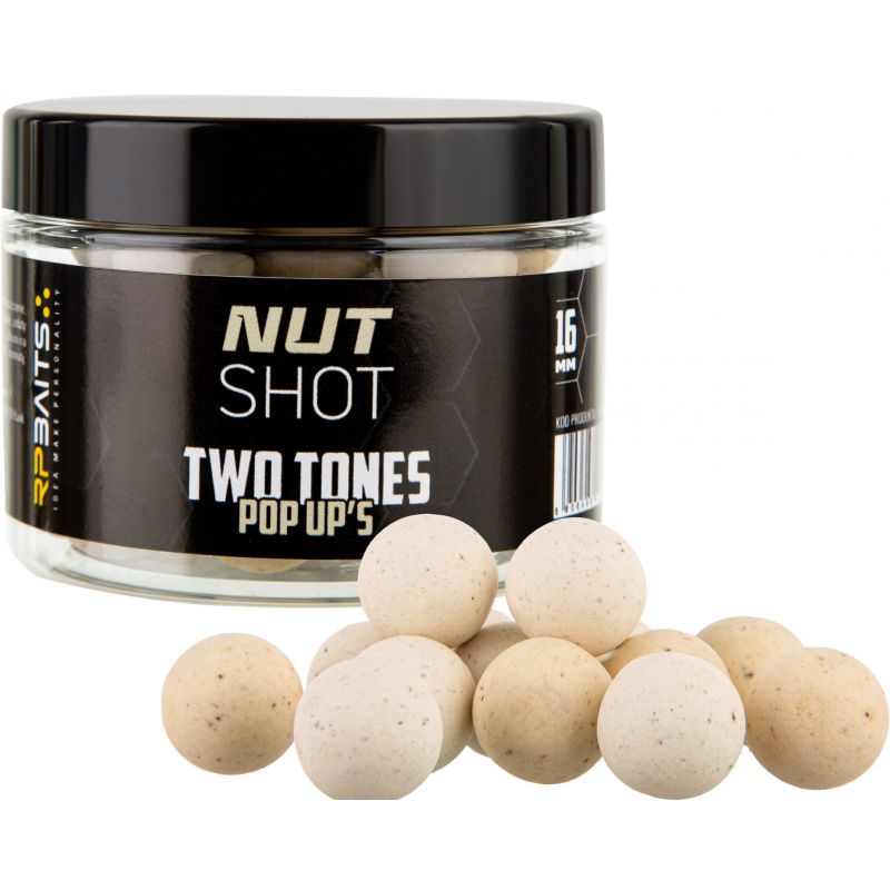 KULKI RP BAITS TWO TONES POP UP NUTSHOT 16mm