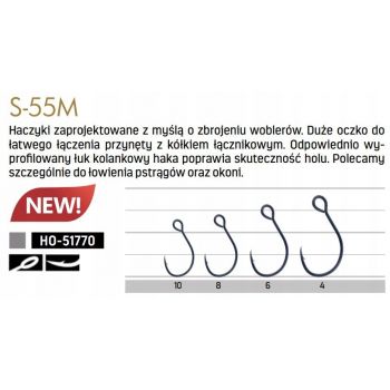 HACZYKI OWNER 51770 S-55M ROZMIAR 10 CZARNY OCZKO