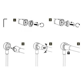 WKRĘT DO WĘDKI NASH SCOPE BUTT LOCK PEG 