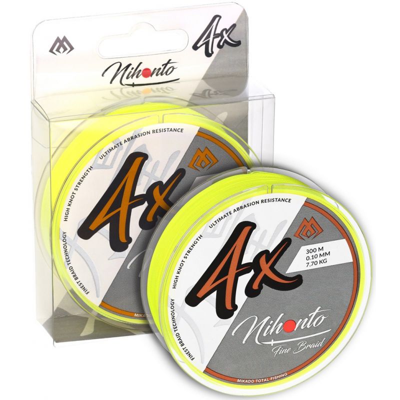 PLECIONKA NIHONTO FINE BRAID FLUO 0,08mm 300m