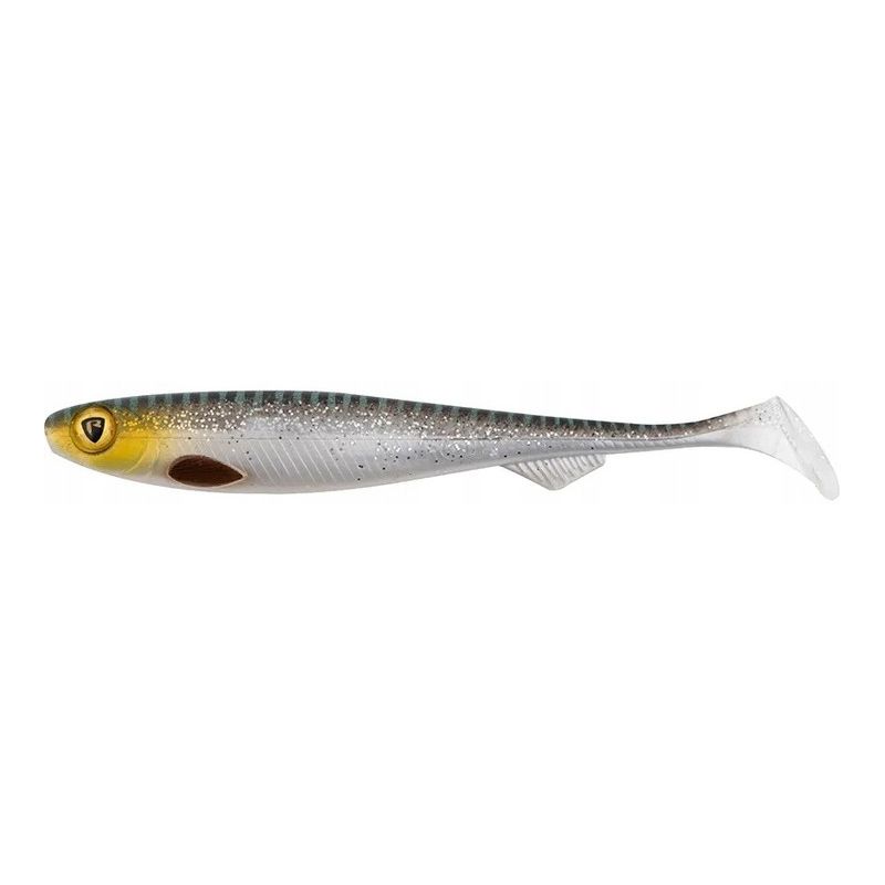 GUMA FOX RAGE SLICK SHAD 9cm SILVER HALO 