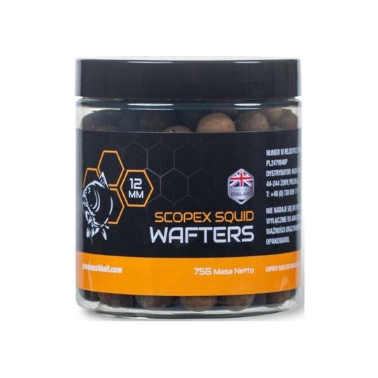 KULKI NASH SCOPEX SQUID WAFTERS 12mm 75g