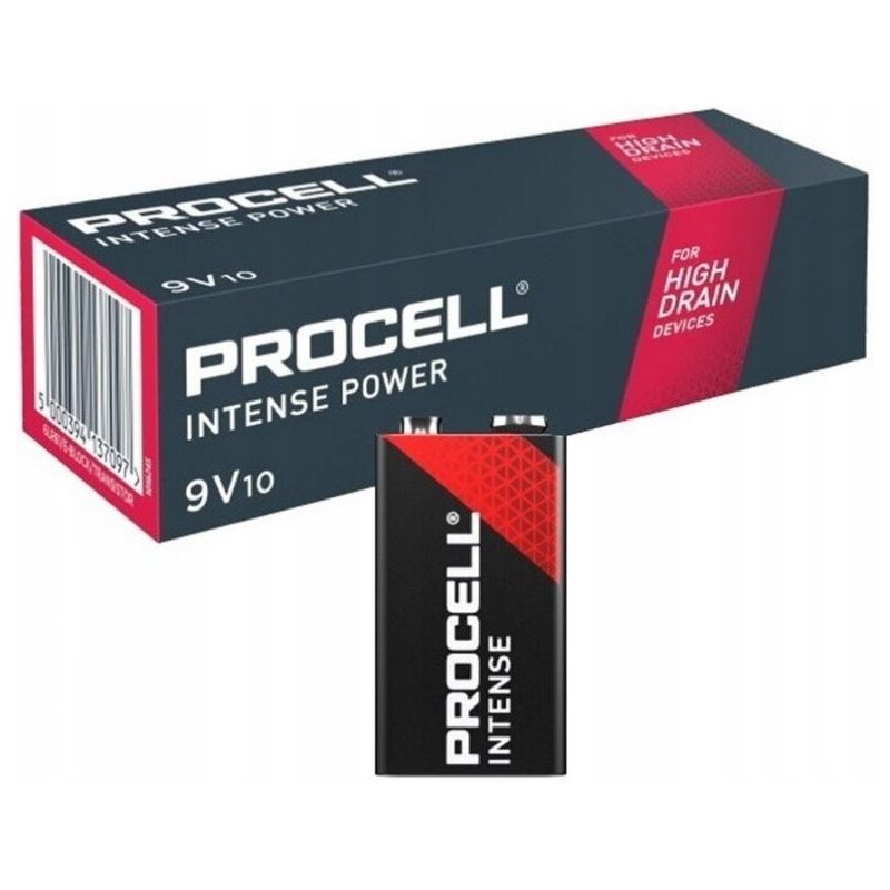 BATERIA ALKAICZNA PROCELL INTENSE 9V 6LR61 1szt