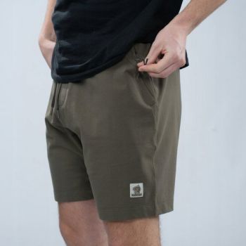 SPODENKI NASH MAKE IT BADGE SHORTS GREEN XXL 2XL