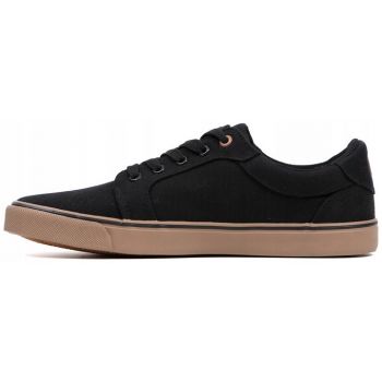 BUTY FOX TRAMPKI BLACK CANVAS SHOE TENISÓWKI 45