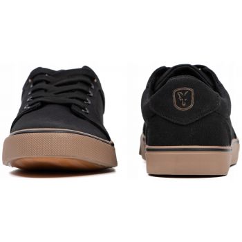BUTY FOX TRAMPKI BLACK CANVAS SHOE TENISÓWKI 45