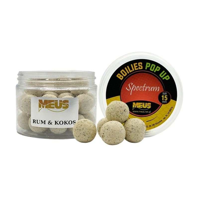 KULKI MEUS POP UP SPECTRUM 15mm 50g RUM KOKOS