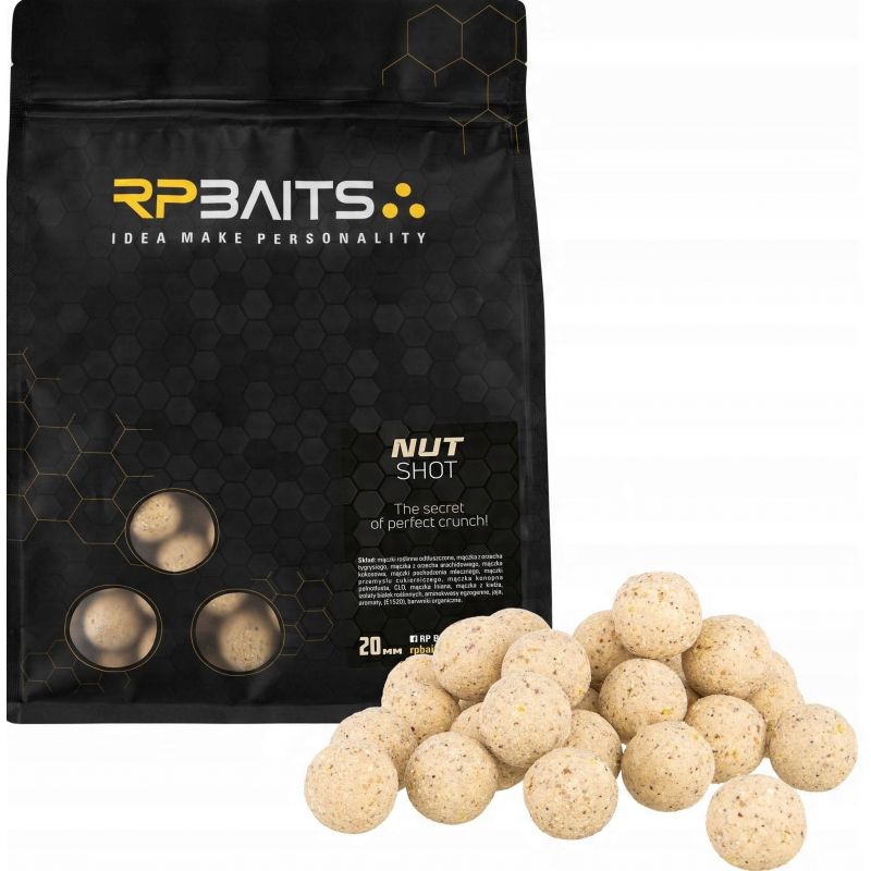 KULKI ZANĘTOWE RP BAITS PREMIUM NUTSHOT 20mm 4kg