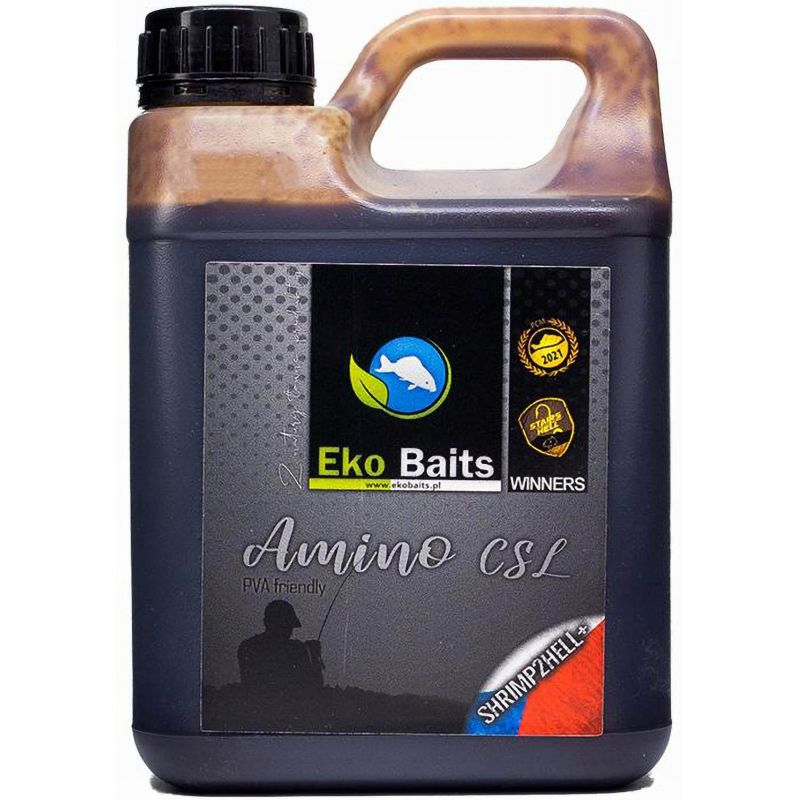 LIQUID EKO BAITS AMINO CSL SHRIMP 2 HELL+ 1l 1000m