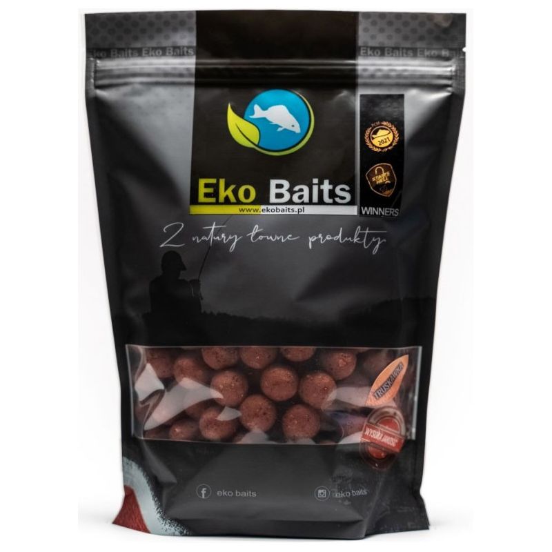 KULKI EKO BAITS SERIA BROWN TRUSKAWKA 16mm 900g