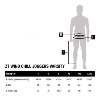 SPODNIE NASH ZT WIND CHILL JOGGERS VARSITY M 