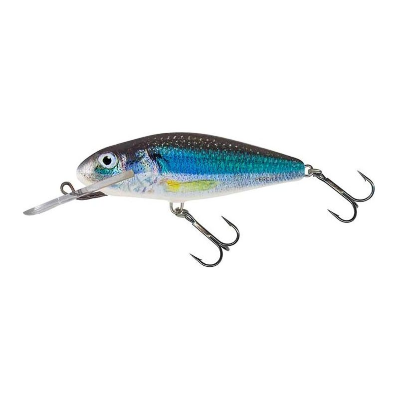WOBLER SALMO PERCH 8cm 14g HOLO SMELT DEEP RUNNER