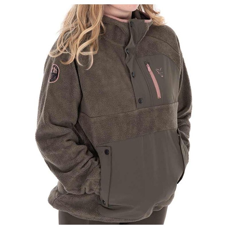 KURTKA FOX EXPLORER FLEECE HOODED DAMSKA ROZM S