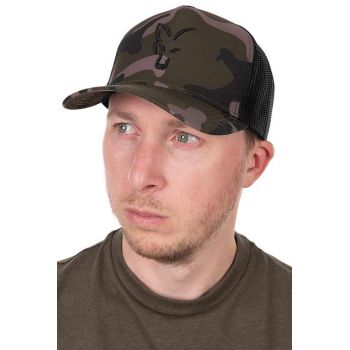 CZAPKA Z DASZKIEM FOX TRUCKER CAP BLACK CAMO