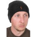 CZAPKA ZIMOWA FOX COLLECTION BEANIE BLACK ORANGE