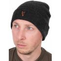 CZAPKA ZIMOWA FOX COLLECTION BEANIE BLACK ORANGE