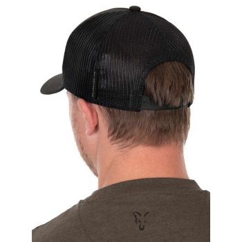 CZAPKA Z DASZKIEM FOX TRUCKER CAP BLACK ORANGE