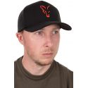 CZAPKA Z DASZKIEM FOX BASEBALL CAP BLACK ORANGE