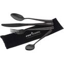 ZESTAW SZTUĆCÓW FOX COOKWARE BLACK STAINLESS CUTLE