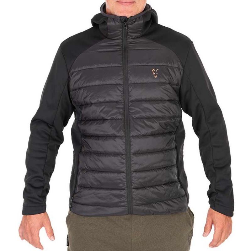 KURTKA FOX COLLECTION HYBRID BLACK ORANGE ROZM 3XL