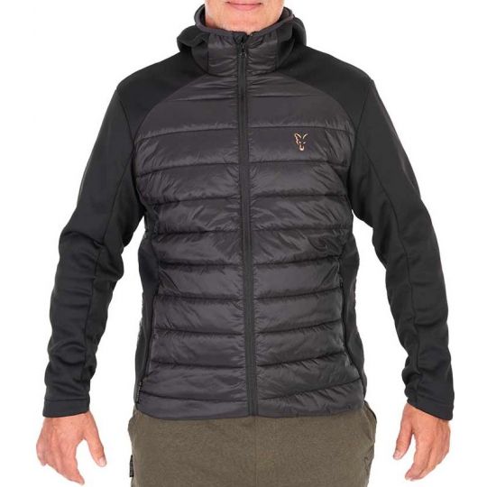 KURTKA FOX COLLECTION HYBRID BLACK ORANGE ROZM 3XL