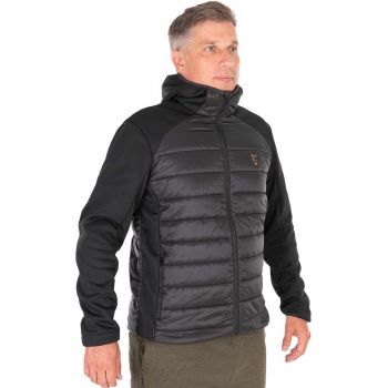 KURTKA FOX COLLECTION HYBRID BLACK ORANGE ROZM 3XL