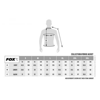 KURTKA FOX COLLECTION HYBRID BLACK ORANGE ROZM 3XL