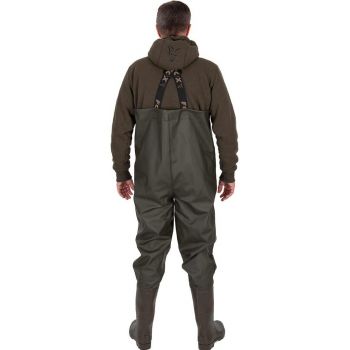 WODERY FOX KHAKI ROZM 46 SPODNIOBUTY WĘDKARSKIE
