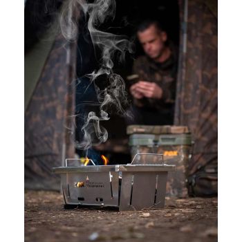 SKŁADANY GRIL FOX COOKWARE FOLDABLE BBQ WĘDKARSKI