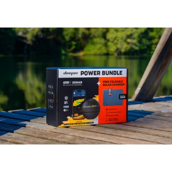 ECHOSONDA DEEPER SMART SONAR CHIRP +3 PANEL SOLARN