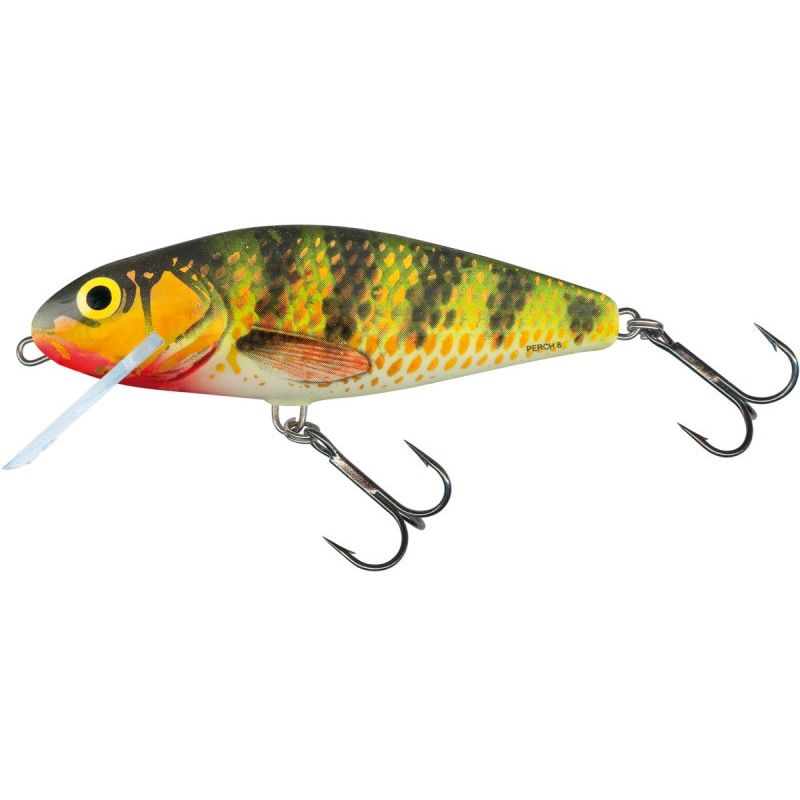 WOBLER SALMO PERCH 12cm 36g HOT PERCH PŁYWAJĄCY