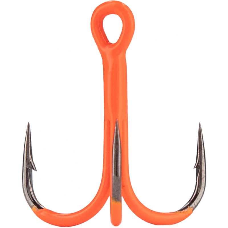 KOTWICA MIKADO JAWS 8 UV POMARAŃCZOWA 6szt