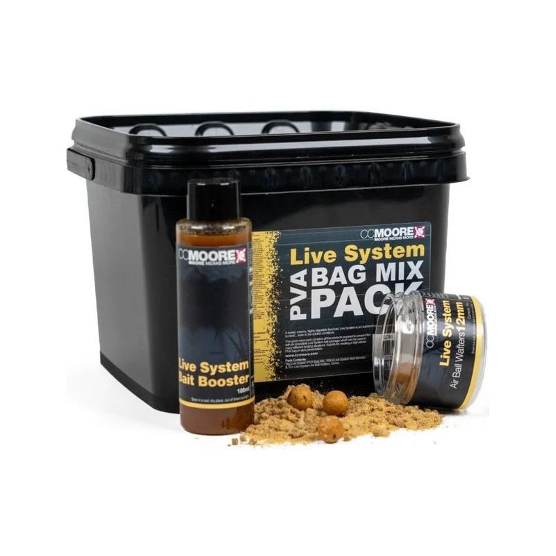 ZESTAW CC MOORE LIVE SYSTEM PVA BAG MIX PACK