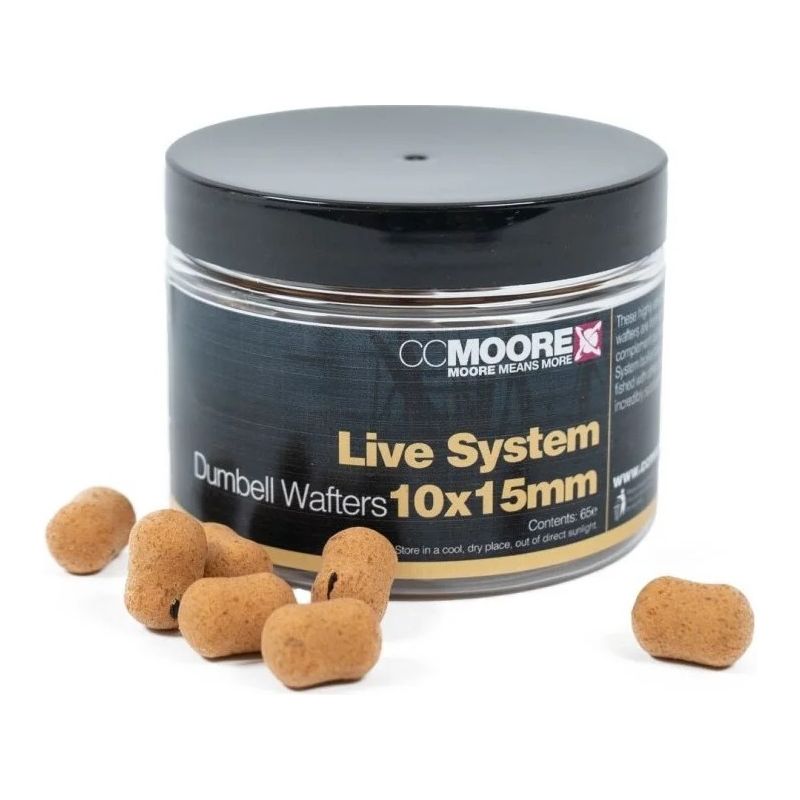 DUMBELLS CC MOORE LIVE SYSTEM WAFTERS 10x15mm
