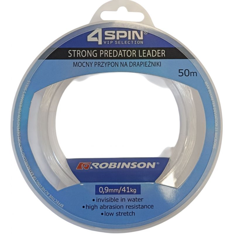 PRZYPON ROBINSON NA DRAPIEŻNIKI 0,90mm 50m STRONG