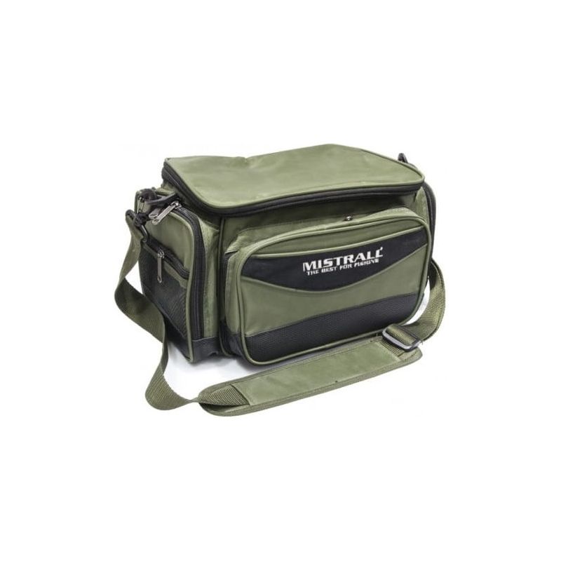 TORBA WĘDKARSKA MISTRALL Z KIESZENIAMI 38x22x20cm