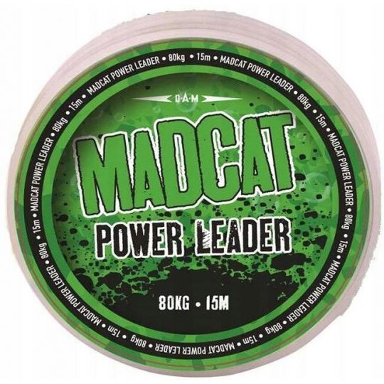 MATERIAŁ PRZYPONOWY MADCAT 15m 80kg POWER LEADER