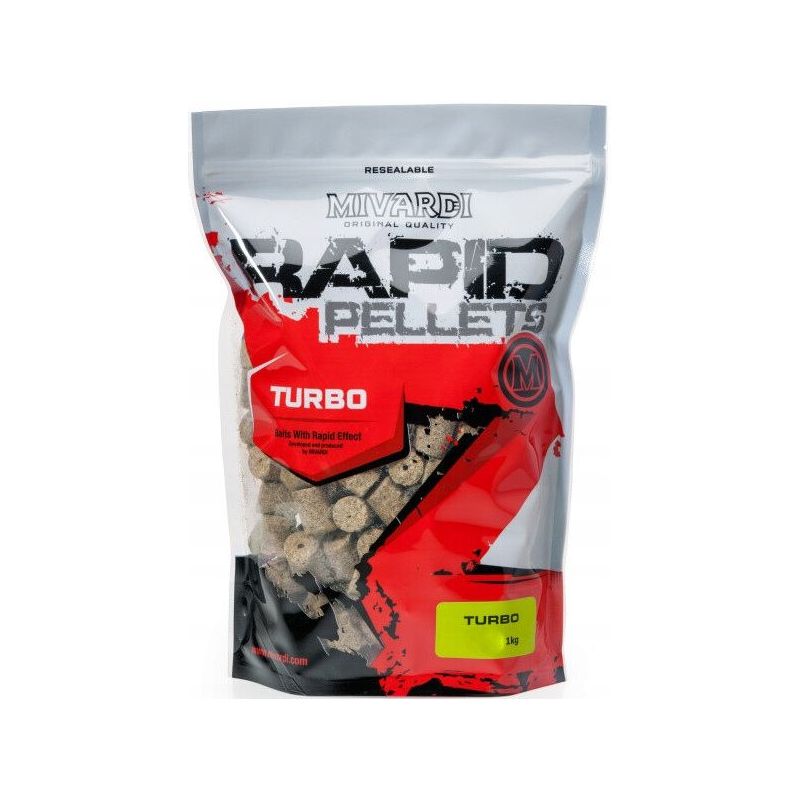 PELLET MIVARDI RAPID 1kg 8mm TURBO PELLETS