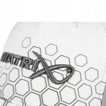 CZAPKA Z DASZKIEM MATRIX HEX PRINT CAP WHITE 