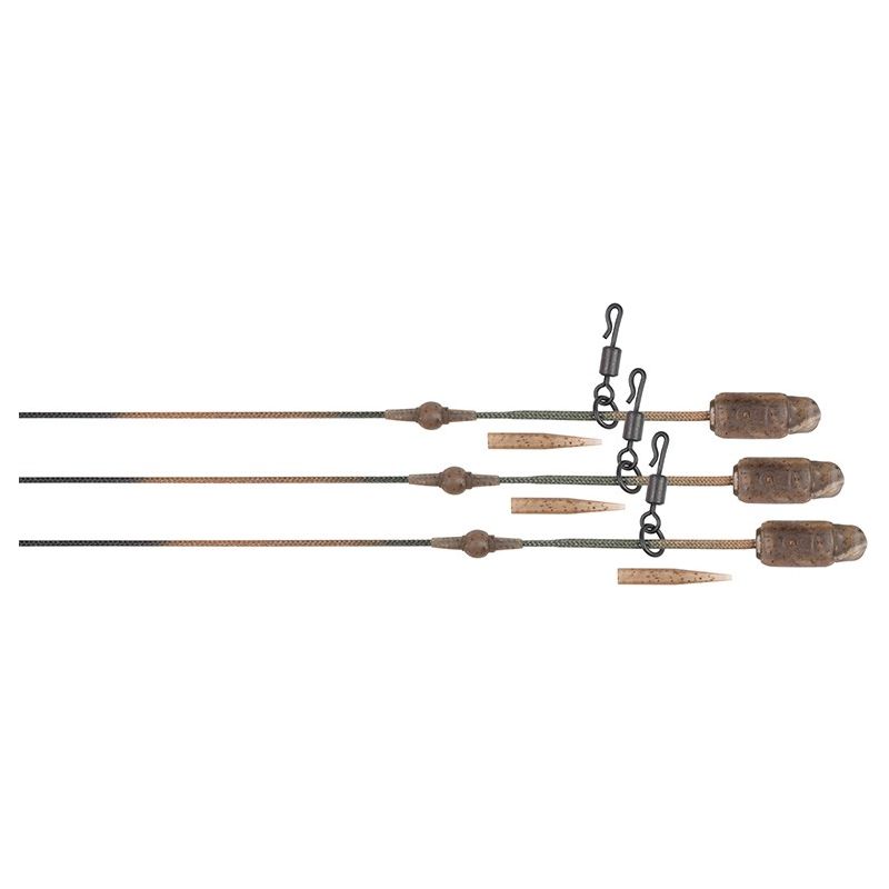 ZESTAW HELIKOPTEROWY FOX CLIP RIGS 50lb LEADCORE