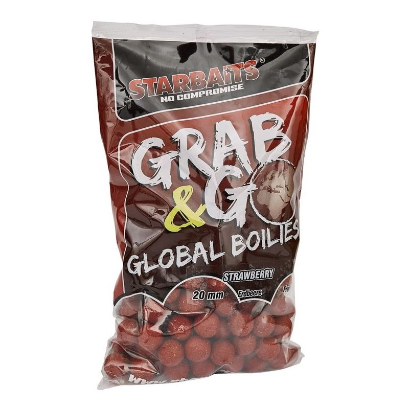 KULKI STARBAITS GRAB&GO 800g TRUSKAWKA DŻEM 20mm