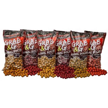 KULKI STARBAITS GRAB&GO 800g TRUSKAWKA DŻEM 20mm