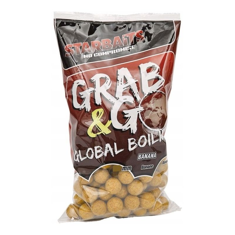 KULKI STARBAITS GRAB&GO 800g BANANA CREAM 14mm